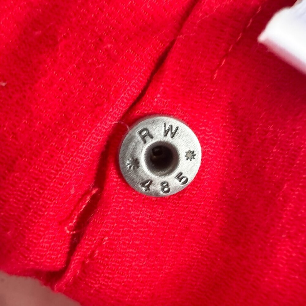 Burberry Golf Red Corduroy Bootcut High waist Pants 0/2 - Picture 15 of 15